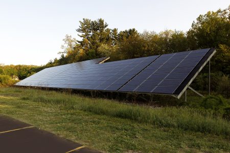 Solar panels at Phoenix Park