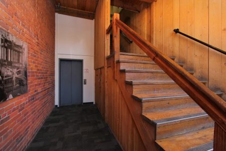 Stairs and elevator at Phoenix Park